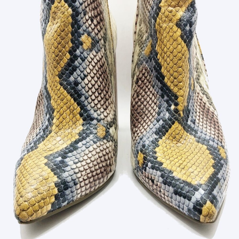 Steve Madden Trista Multicolor Python Pattern Hig… - image 1